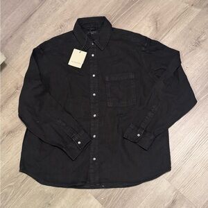 All saints Men's button up Shirt
